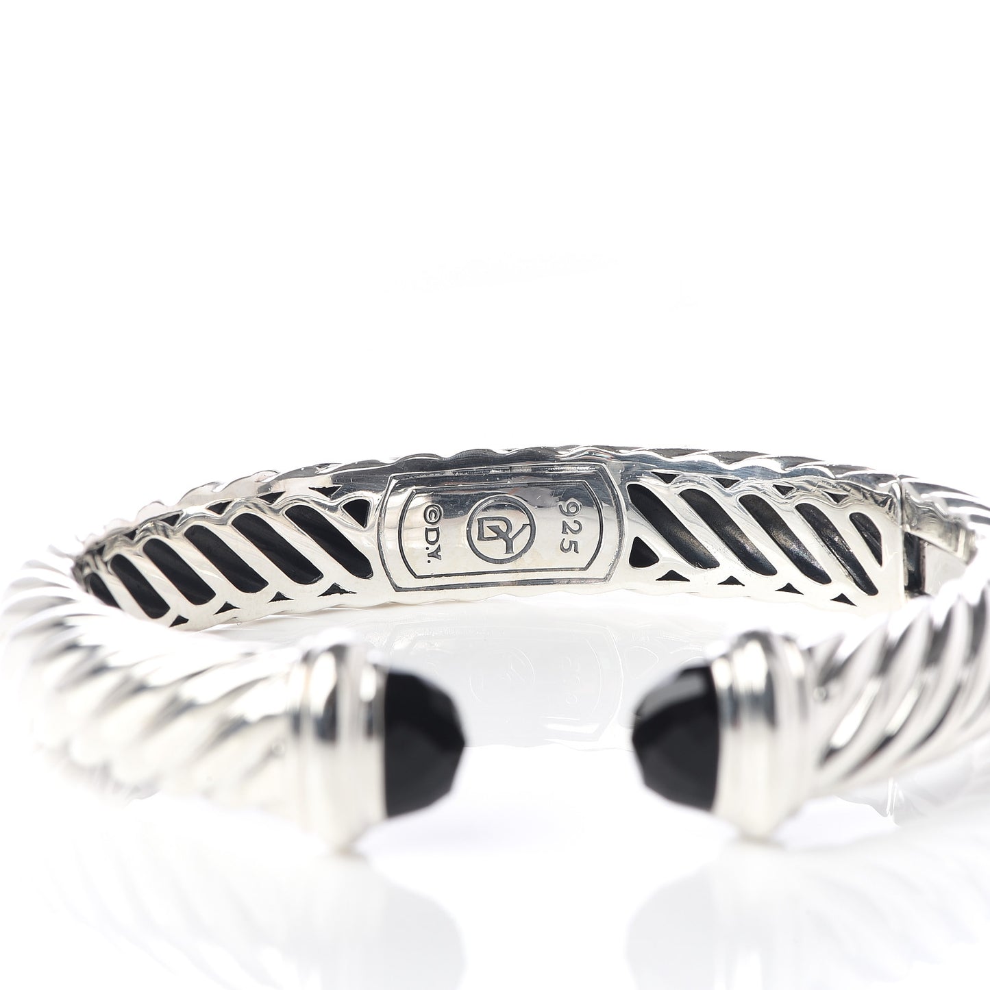 Sterling Silver Black Onyx 10mm Waverly Bracelet