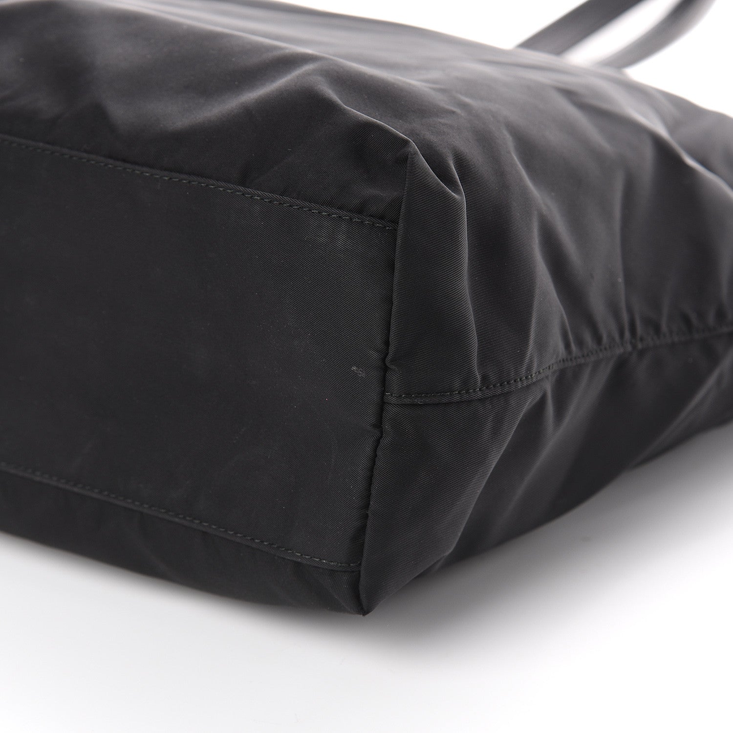 Prada Tessuto Nylon Soft Calf Tote Nero Black 8 of 8