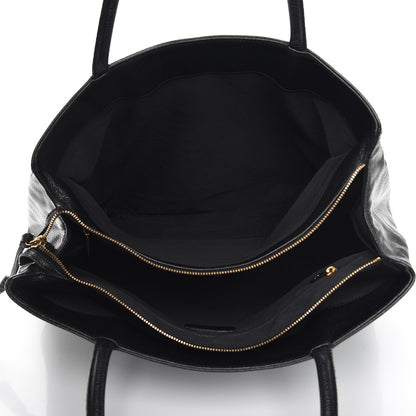 Chanel Caviar Quilted Shopping Tote Black 5 of 9