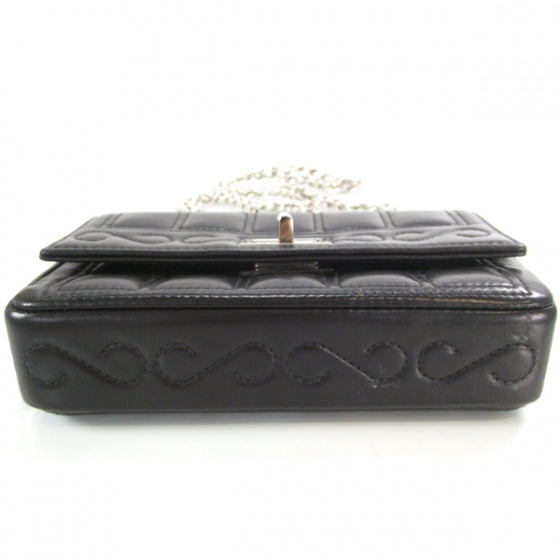 Chanel Lambskin Quilted Mini Mademoiselle Flap Black 4 of 11
