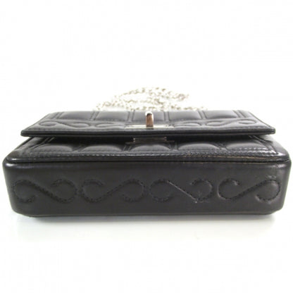 Chanel Lambskin Quilted Mini Mademoiselle Flap Black 4 of 11