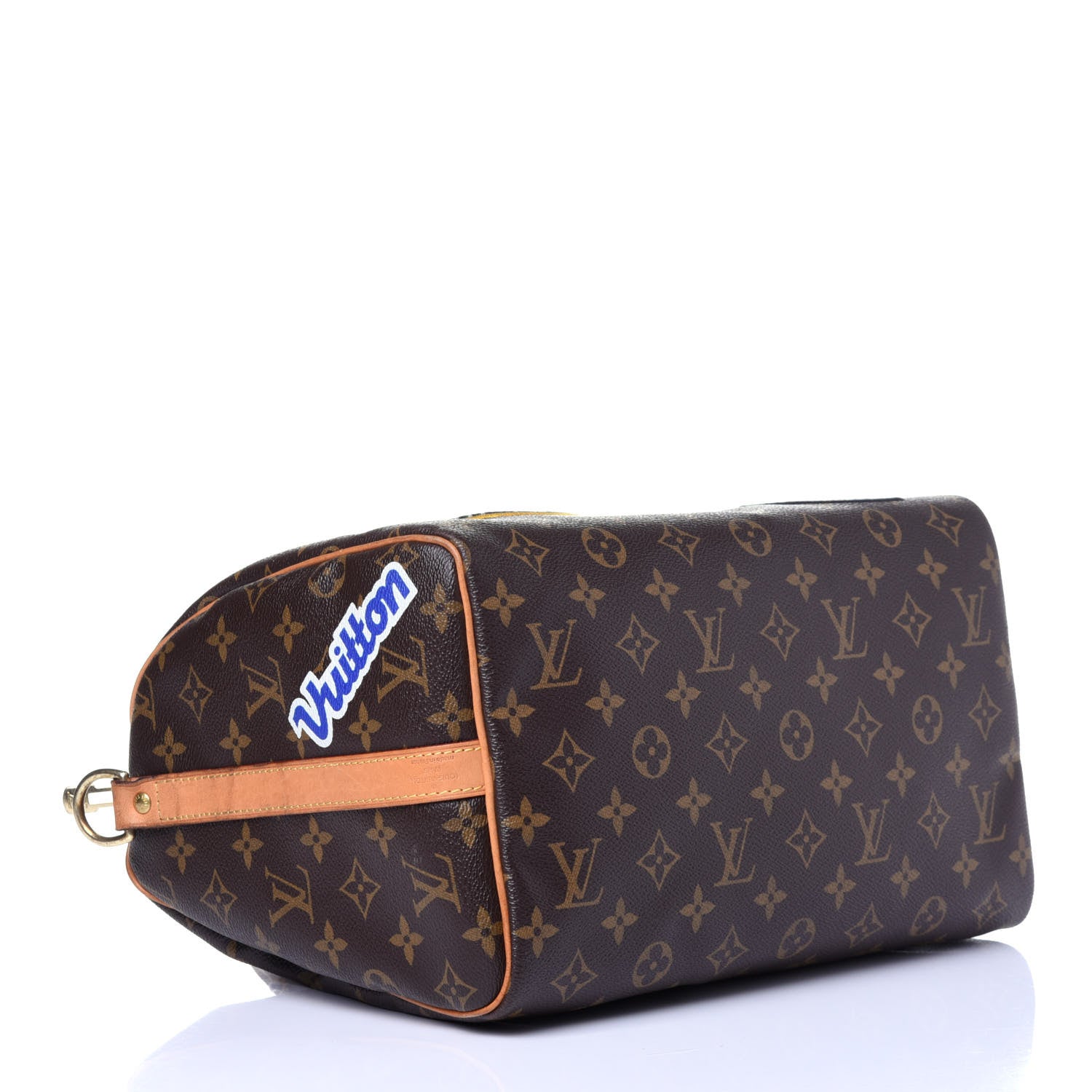 Louis Vuitton Monogram Patches Speedy Bandouliere 30 4 of 12