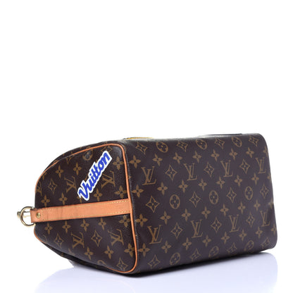Louis Vuitton Monogram Patches Speedy Bandouliere 30 4 of 12