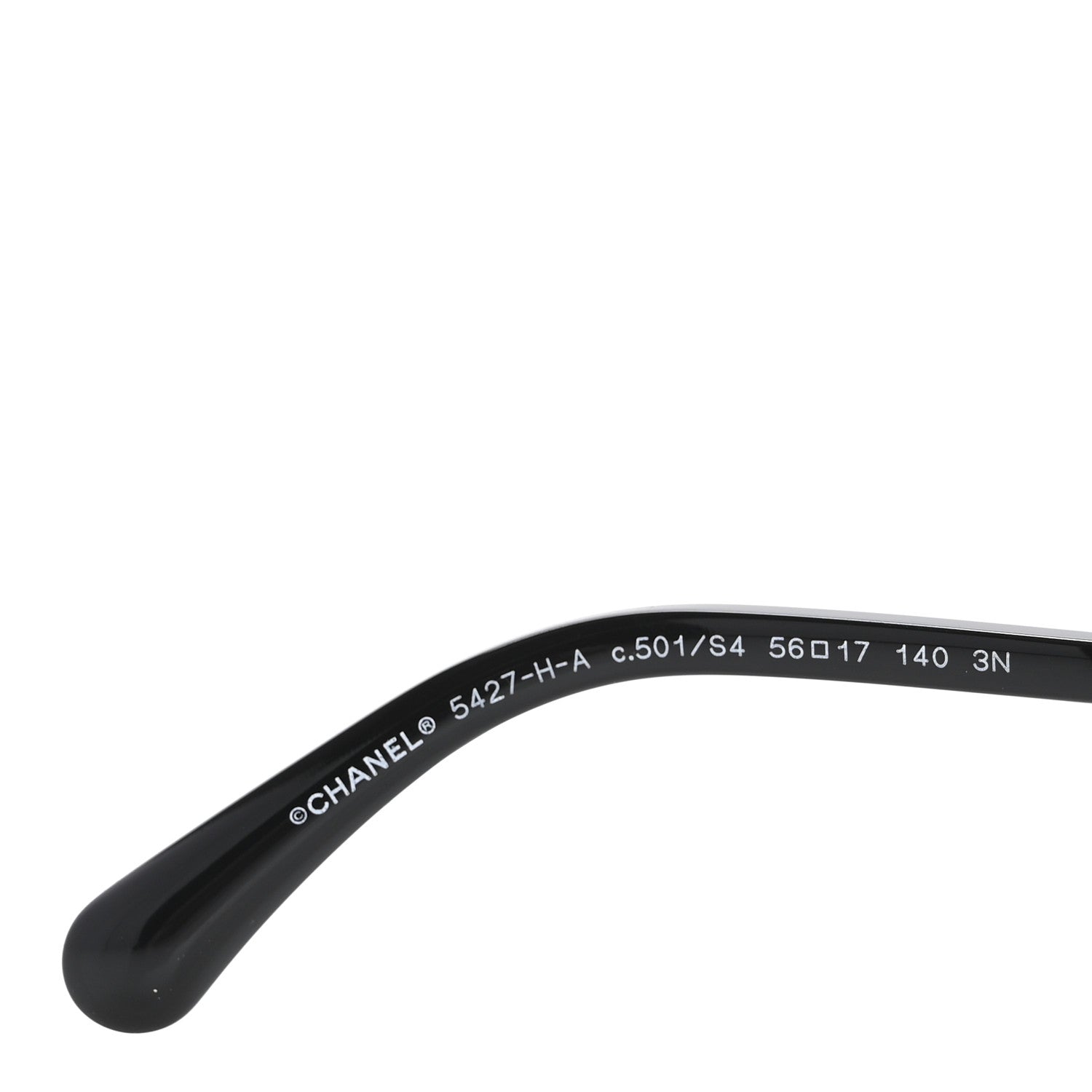 Chanel Pearl Square Polarized Sunglasses 5427-H-A Black 5 of 8