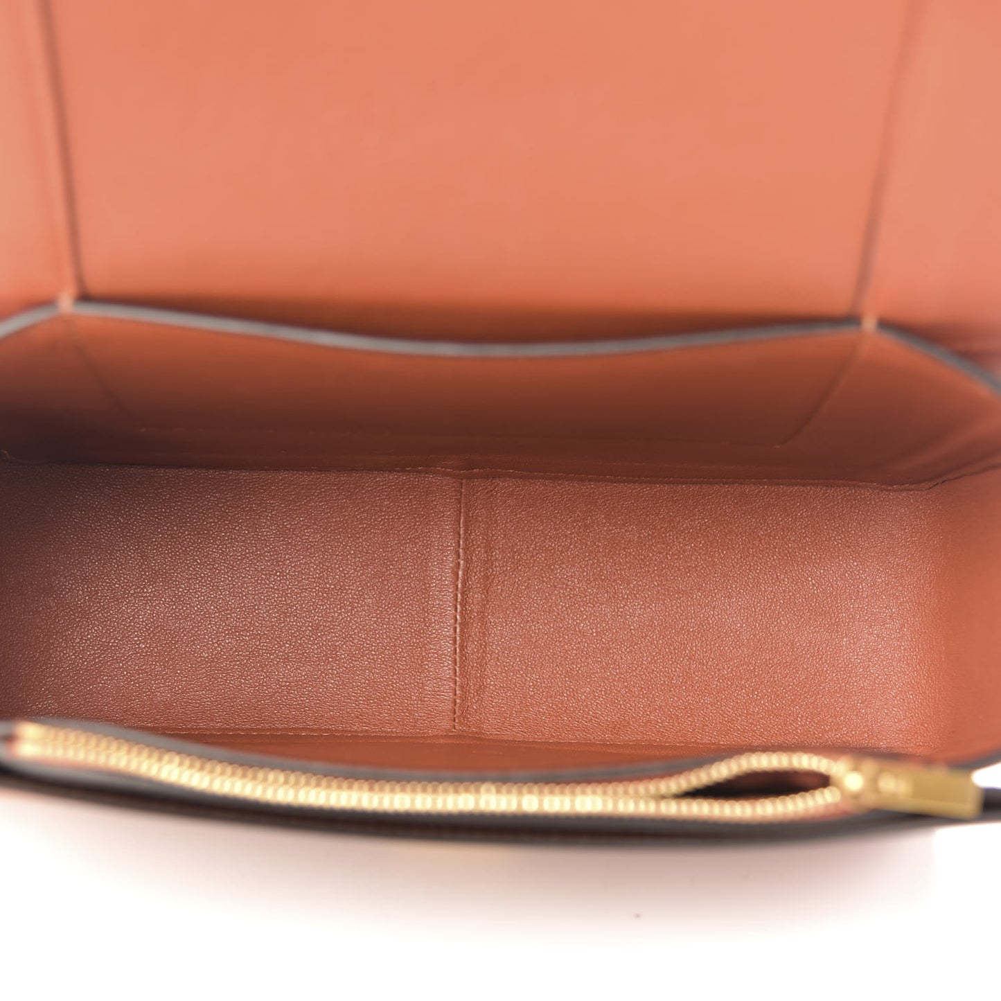 Shiny Smooth Calfskin Medium Frame Shoulder Bag Maple Frost