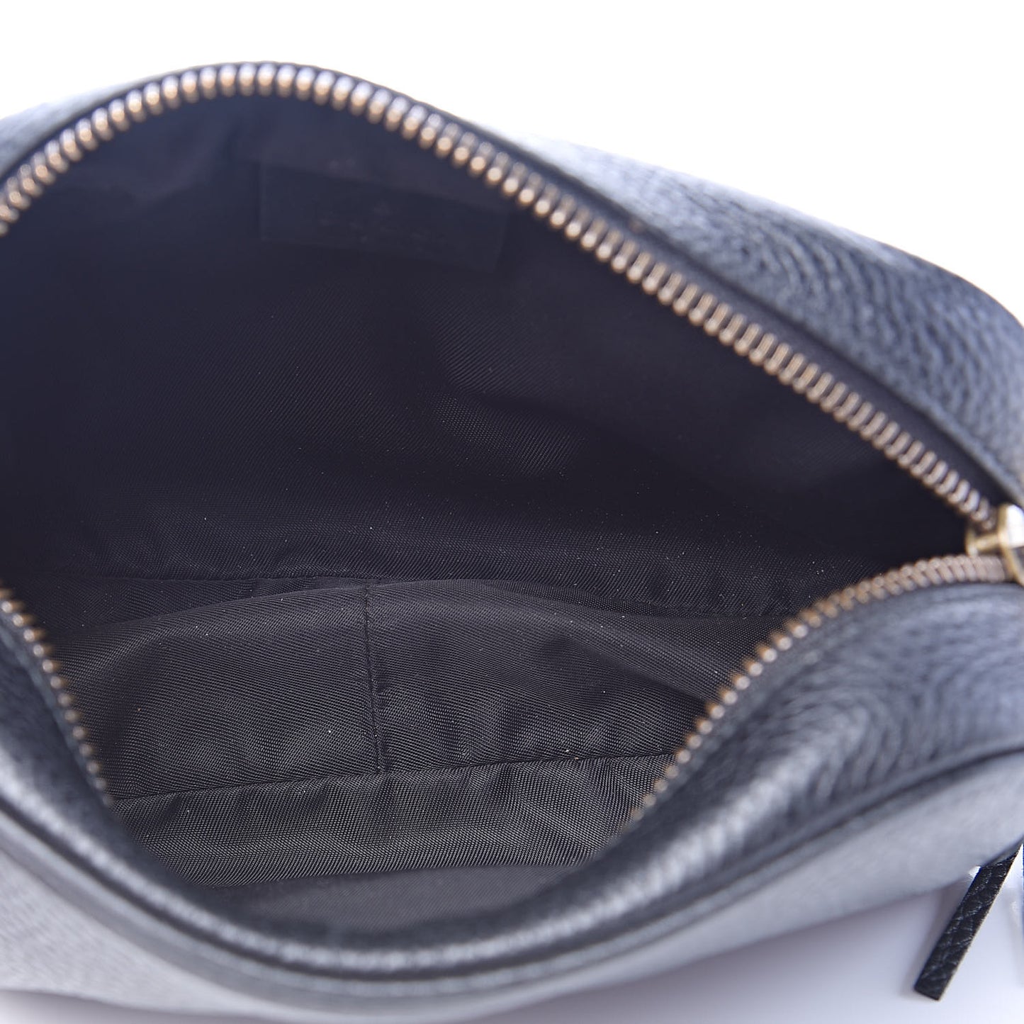 Pebbled Calfskin Mini Soho Disco Bag Black