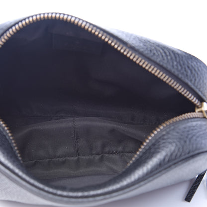 Gucci Pebbled Calfskin Mini Soho Disco Bag Black 5 of 9