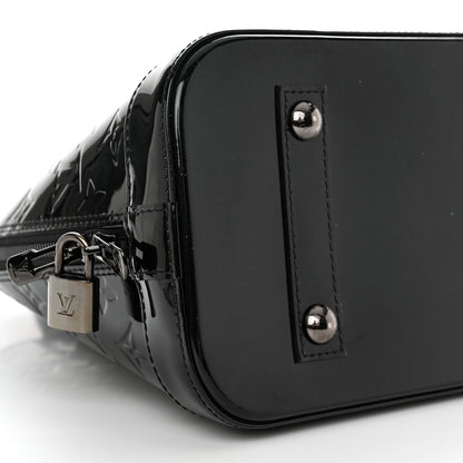 Louis Vuitton Vernis Alma PM Noir Magnetique 9 of 10