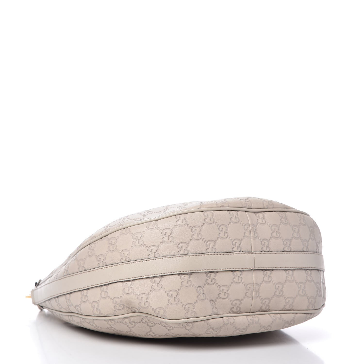 Gucci Guccissima Medium GG Twins Hobo Off White 4 of 10