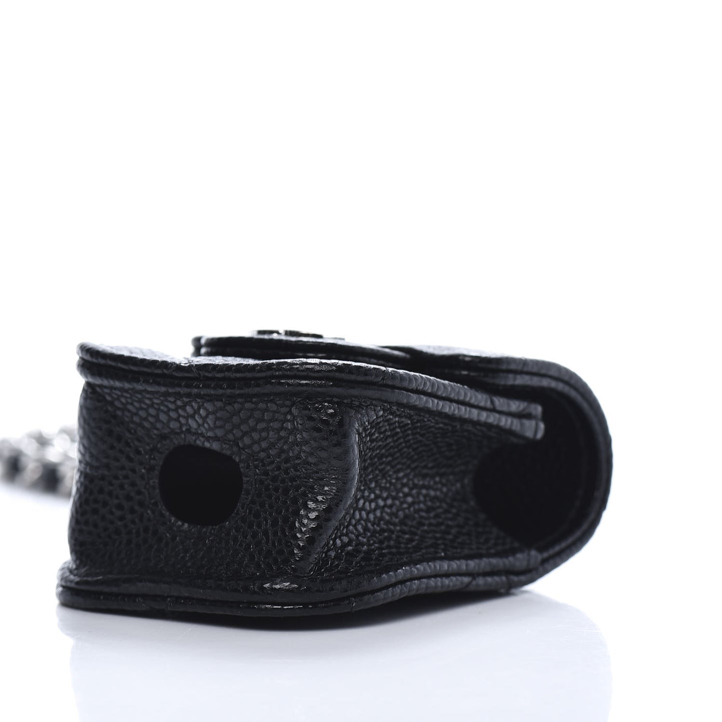 Caviar Quilted Airpods Case Black