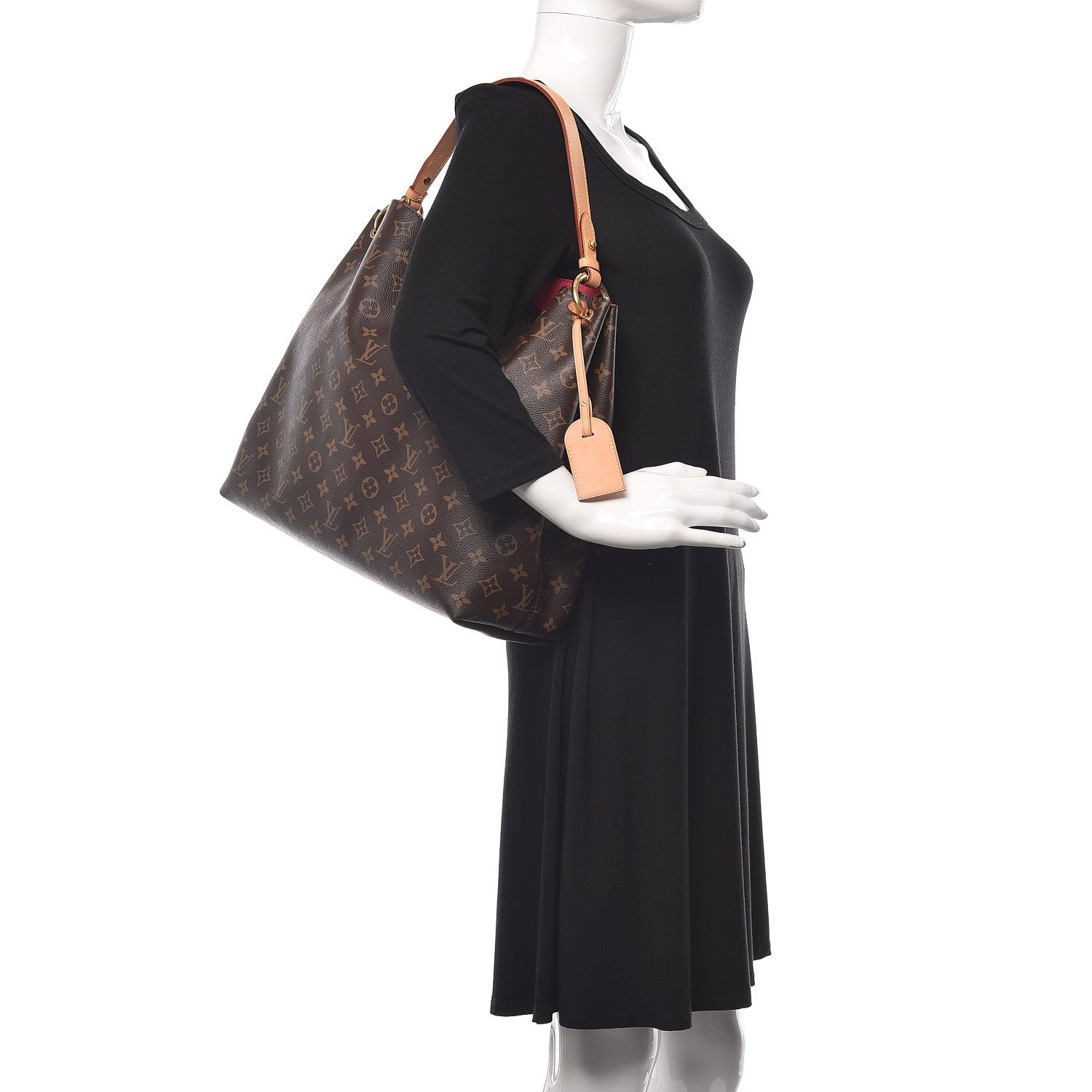 Louis Vuitton Monogram Graceful MM Pivoine 2 of 13