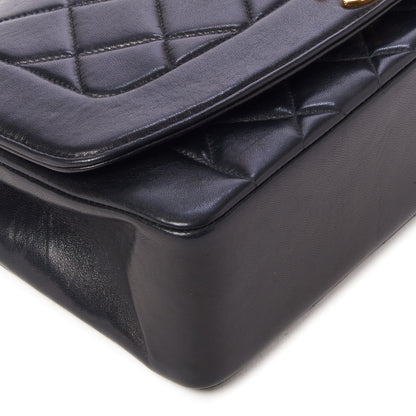Chanel Lambskin Quilted Medium Single Flap Black 7 of 11