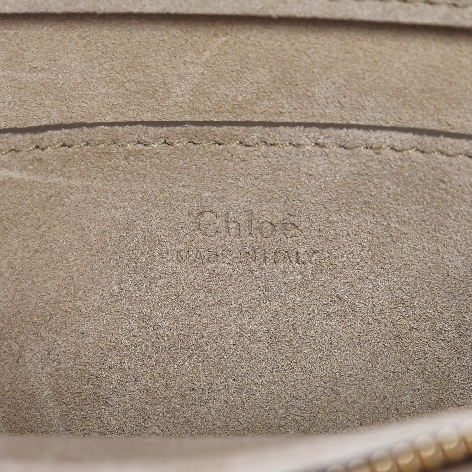 Chloe Calfskin Suede Small Pixie Bag Motty Grey 6 of 7