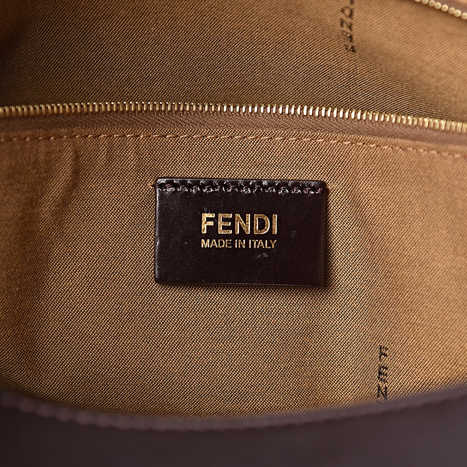 Fendi Zucca Large Hobo Tobacco 6 of 10