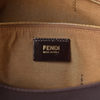 Fendi Zucca Large Hobo Tobacco 6 of 10