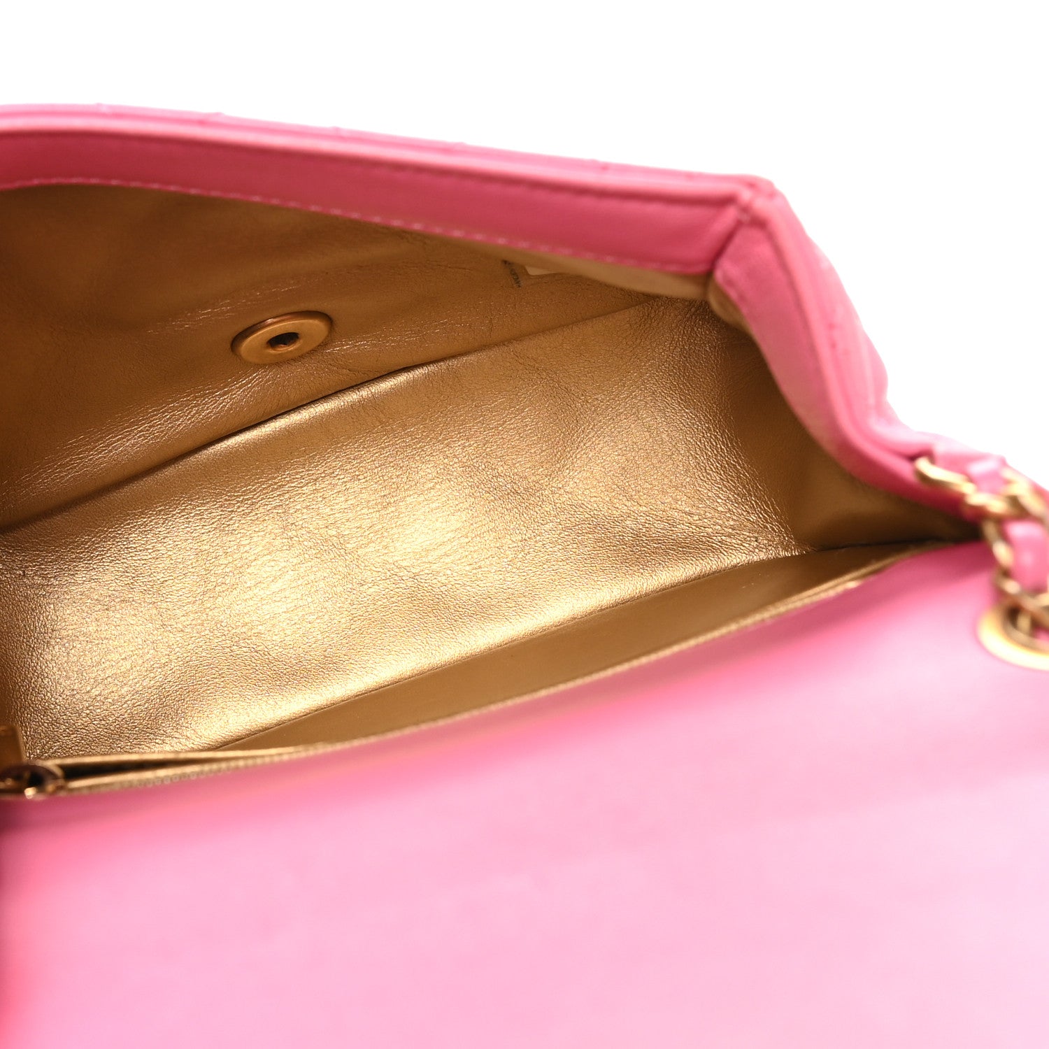 Chanel Lambskin Quilted Mini Pearl Crush Flap Pink 5 of 12