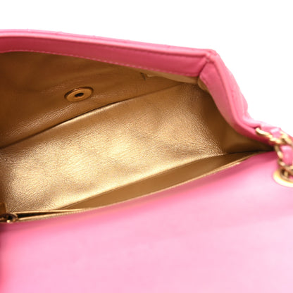 Chanel Lambskin Quilted Mini Pearl Crush Flap Pink 5 of 12