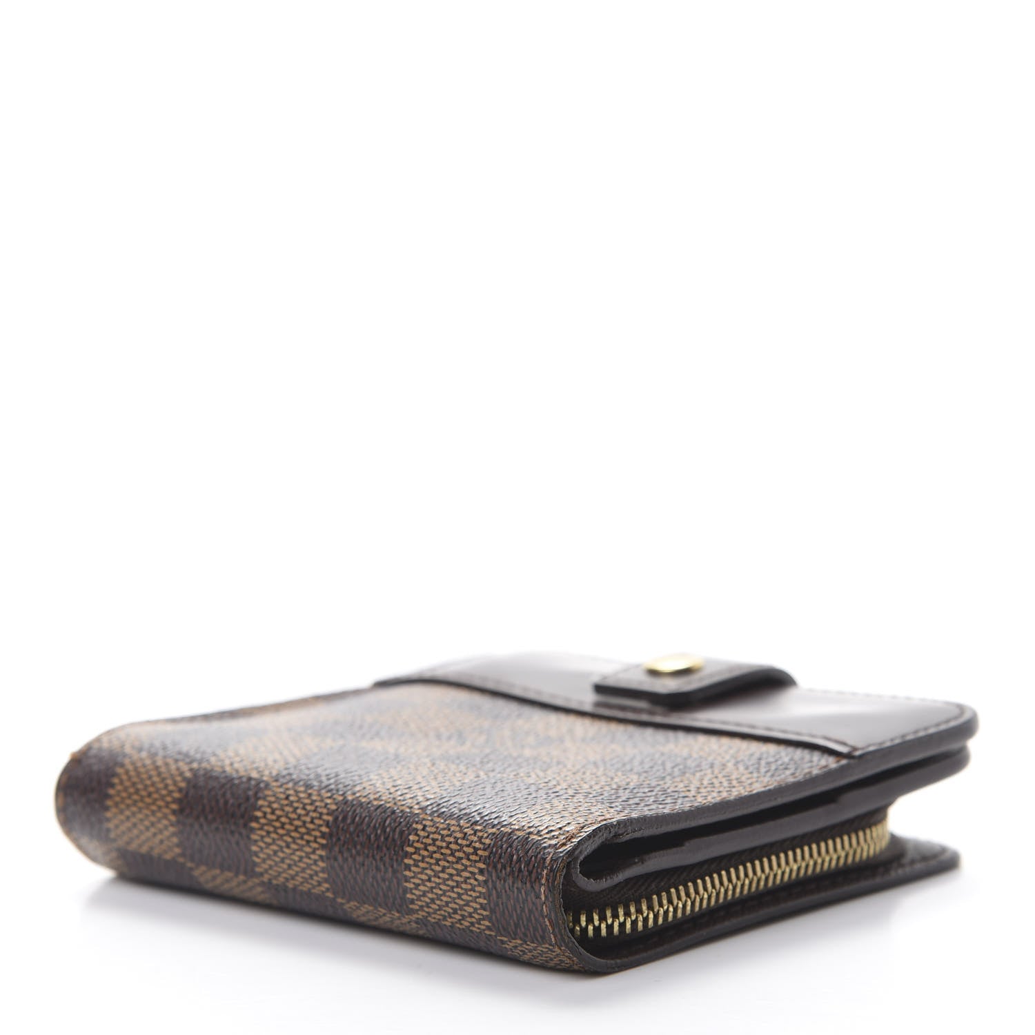 Louis Vuitton Damier Ebene Zippe Zipped Compact Wallet 4 of 14