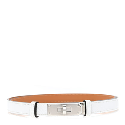 Hermes Epsom Kelly Belt White 1 of 4