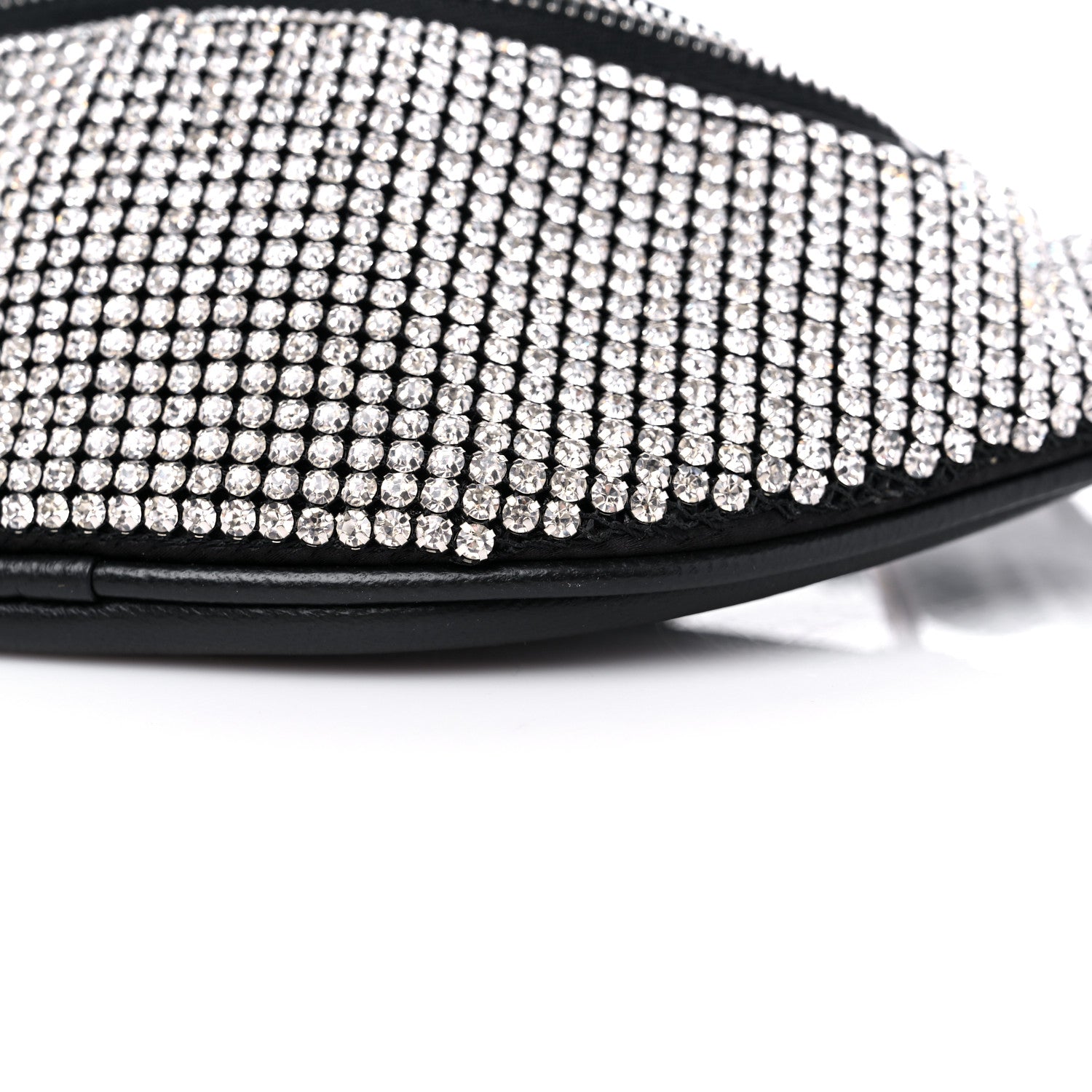 Alexander Wang Rhinestone Mesh Mini Attica Belt Bag Black 8 of 8