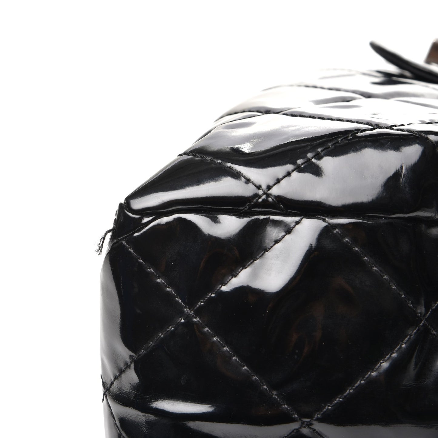Vinyl Quilted XXL Reissue Flap Black