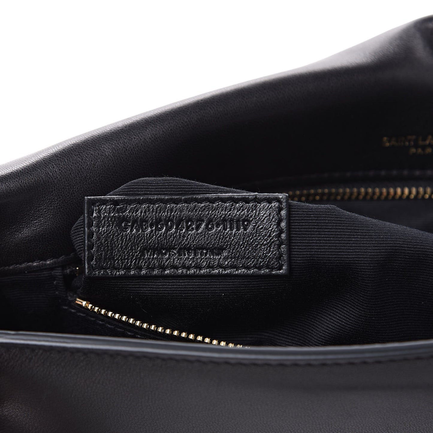 Lambskin Monogram Tassel Kate 99 Black