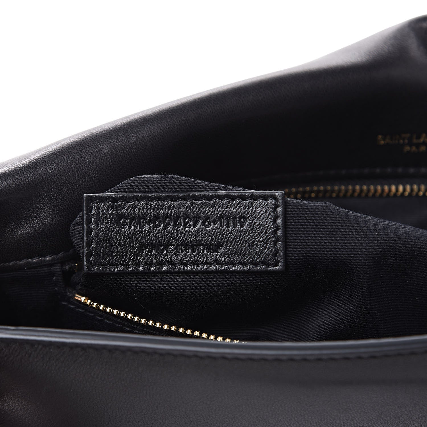 Saint Laurent Lambskin Monogram Tassel Kate 99 Black 7 of 10