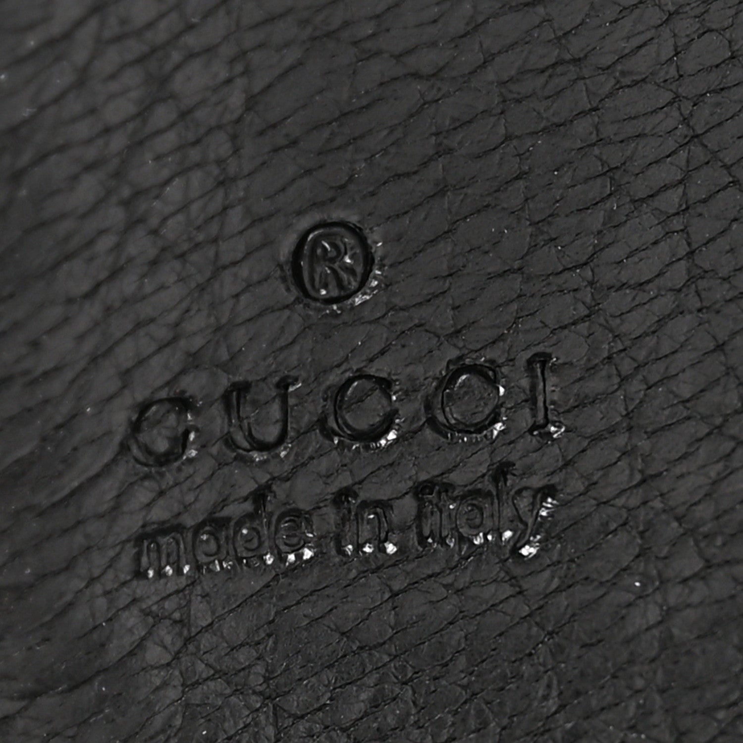 Gucci Pebbled Calfskin Soho Zip Around Wallet Black 6 of 7
