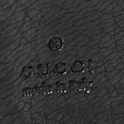 Gucci Pebbled Calfskin Soho Zip Around Wallet Black 6 of 7