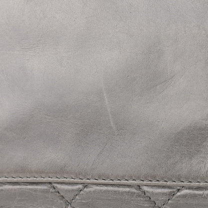 Chanel Glazed Calfskin Stingray Large Bindi CC Tote Grey 15 of 16