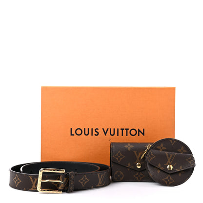 Louis Vuitton Monogram 30mm Daily Multi Pocket Belt 80 32 11 of 11