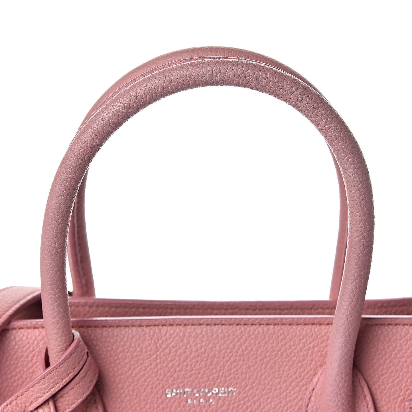 Grained Calfskin Baby Sac De Jour Dark Rose