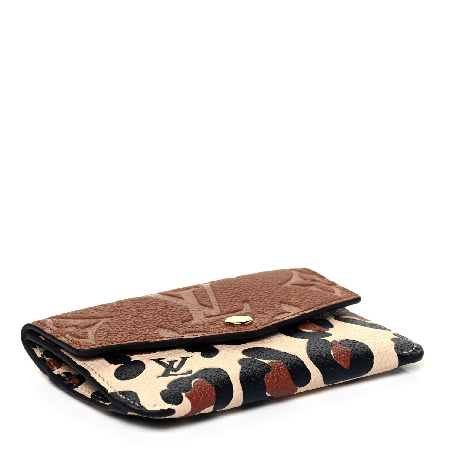Louis Vuitton Empreinte Monogram Giant Wild At Heart Key Pouch Caramel 4 of 6