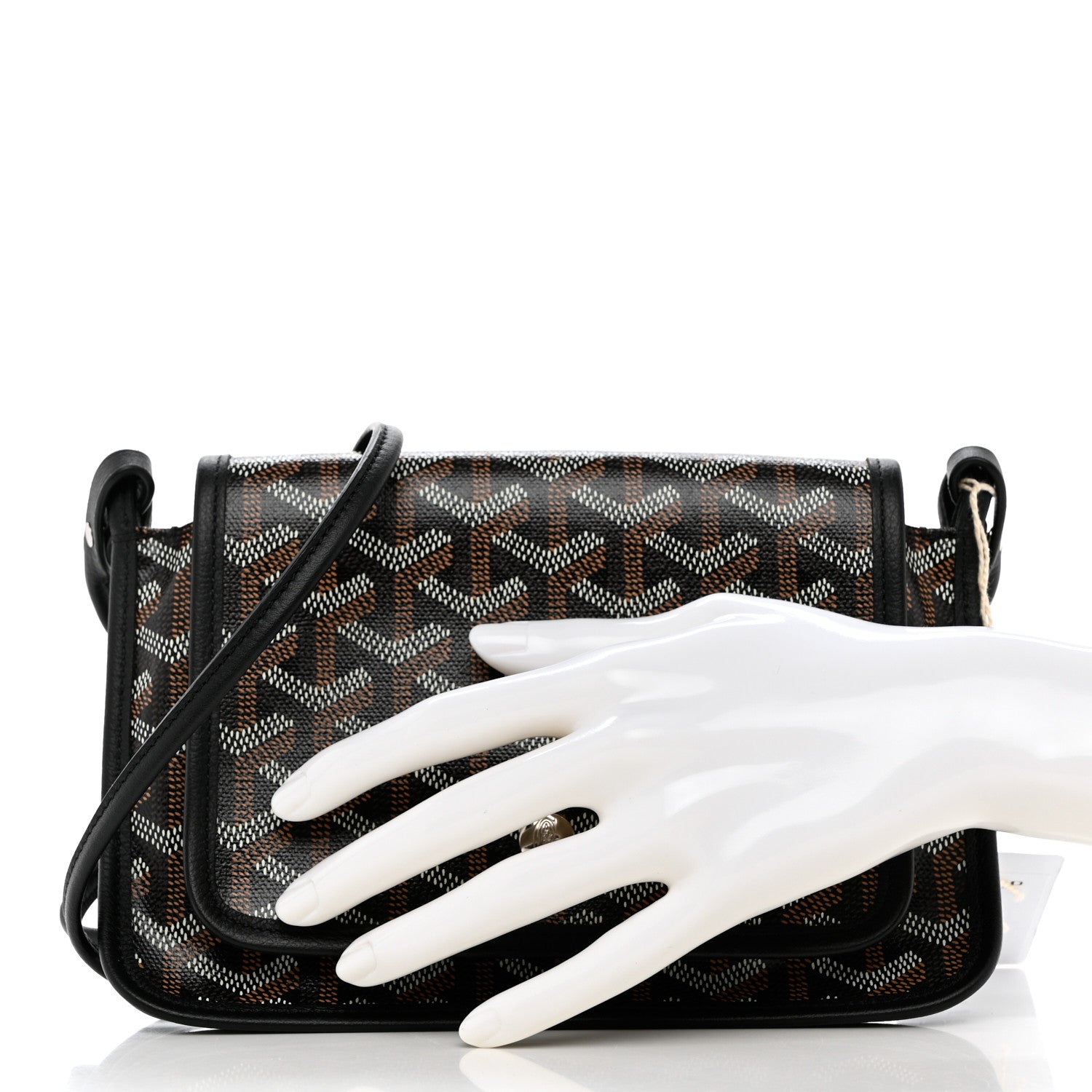 Goyard Goyardine Plumet Wallet Clutch Black 2 of 8