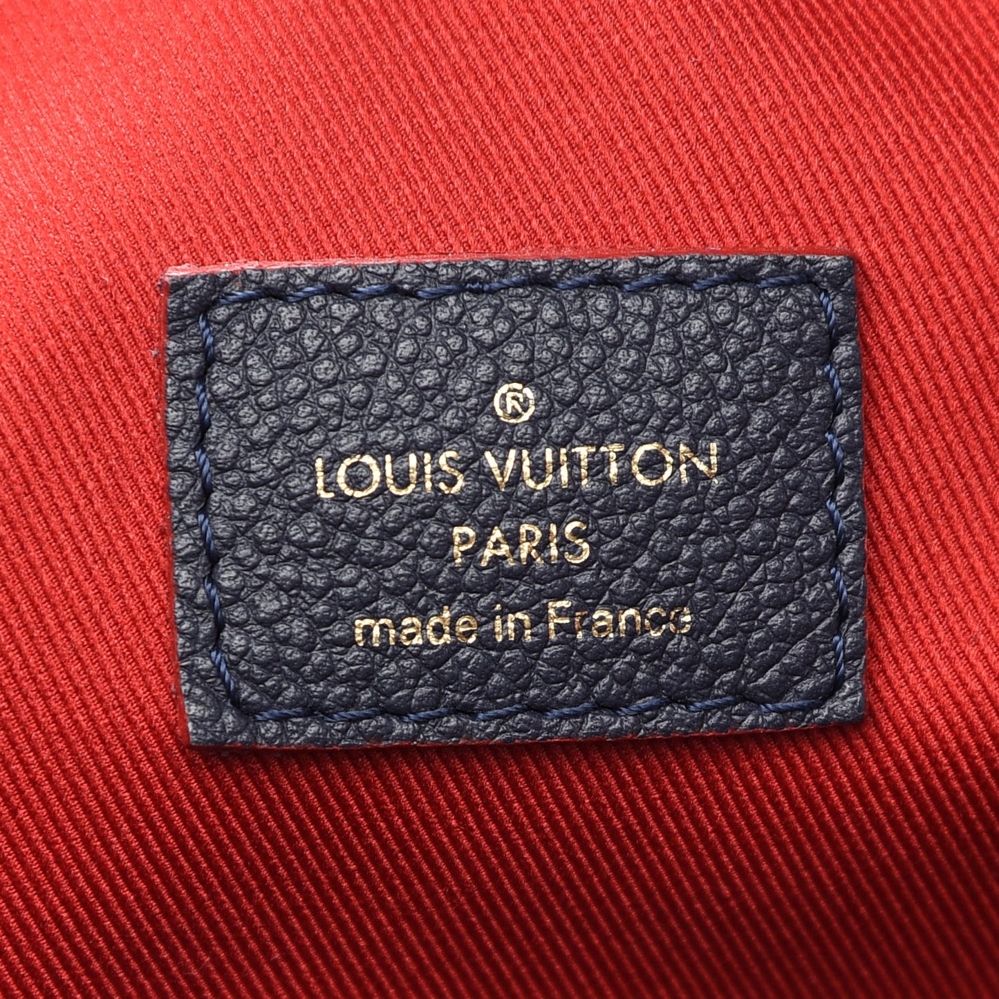 Empreinte Ponthieu PM Marine Rouge