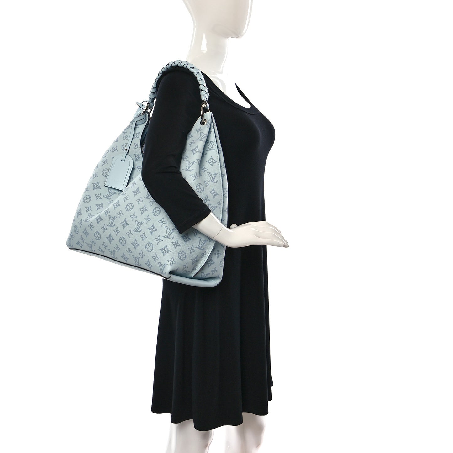 Mahina Carmel Hobo Bag Denim Blue