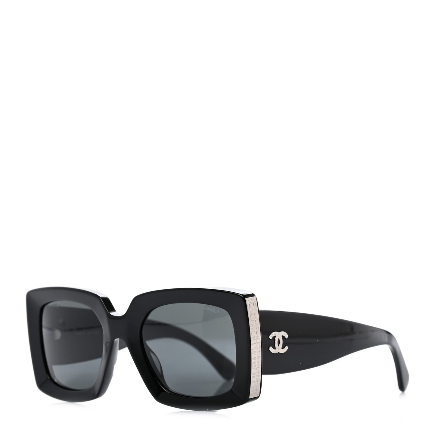 Square CC Sunglasses Black