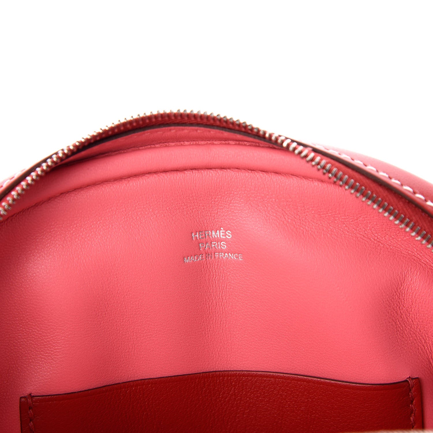 Hermes Swift Verso In The Loop Belt Bag Rouge Piment Rose Azalee 6 of 8