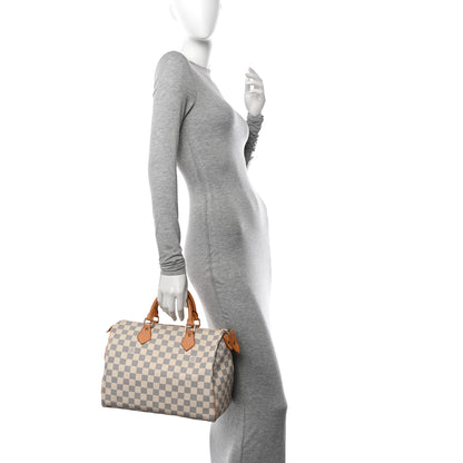 Louis Vuitton Damier Azur Speedy 30 2 of 16