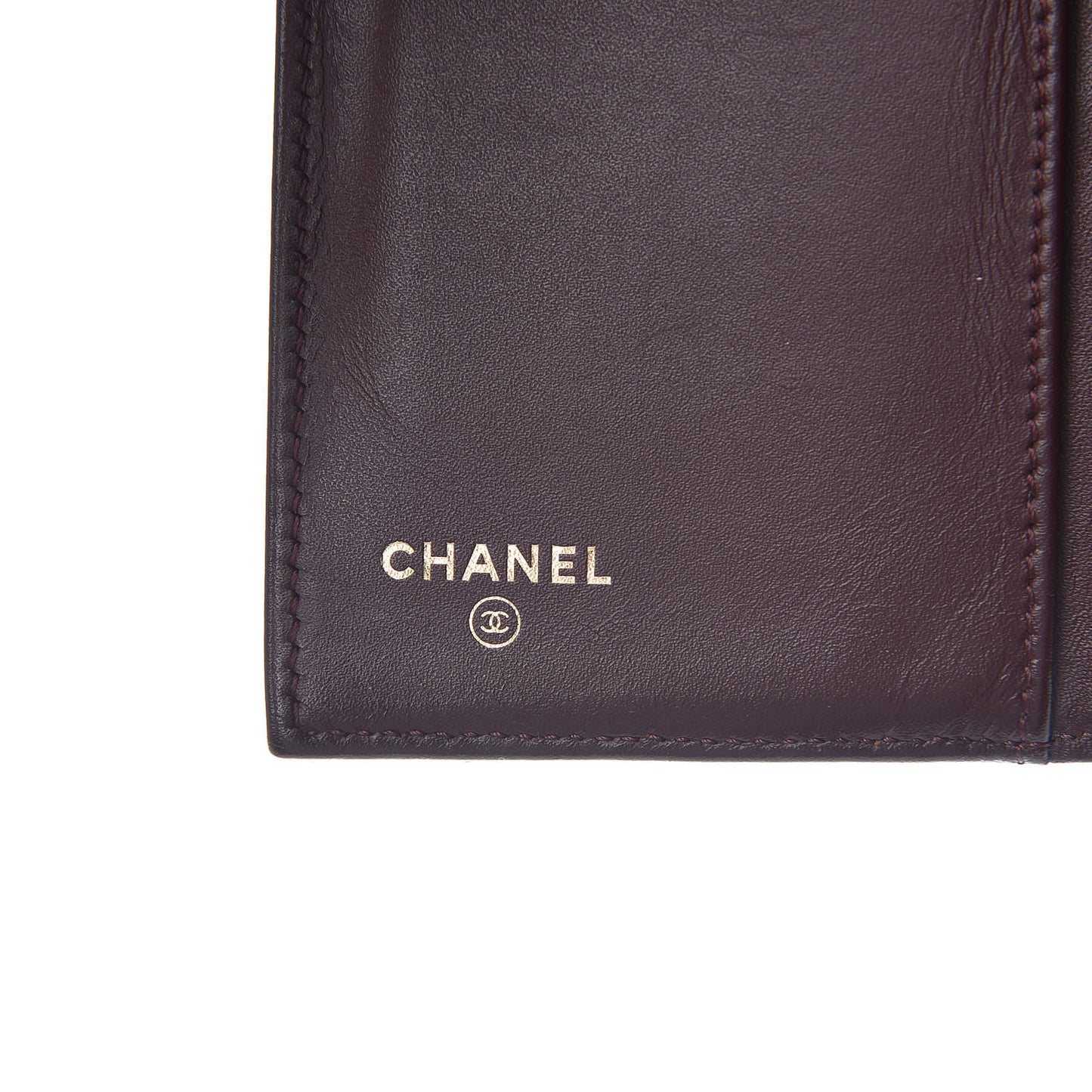 Caviar Quilted Long Flap Wallet Black