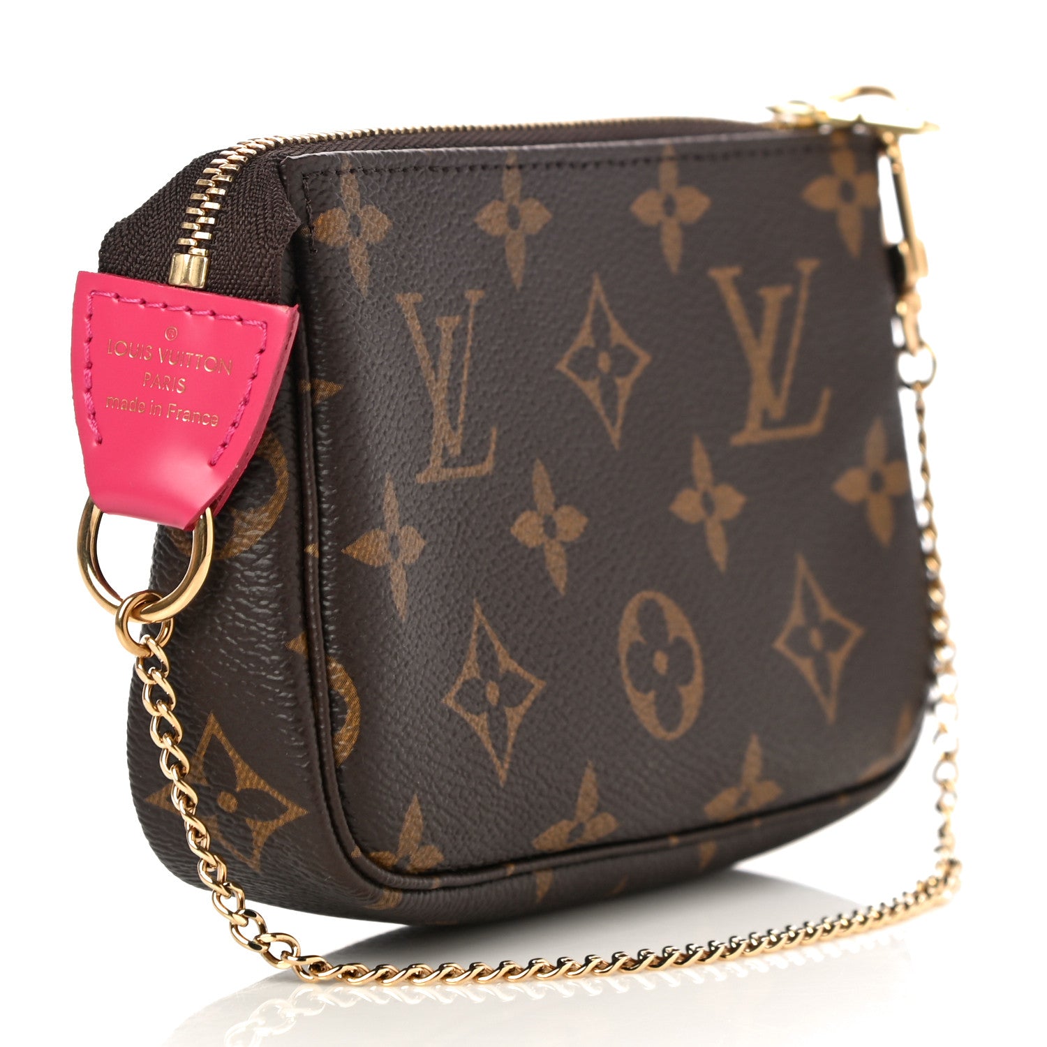 Louis Vuitton Monogram 2020 Christmas Animation Roller Coaster Mini Pochette Accessories Pivoine 2 of 10