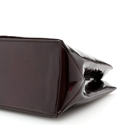 Louis Vuitton Vernis Wilshire PM Amarante 9 of 10