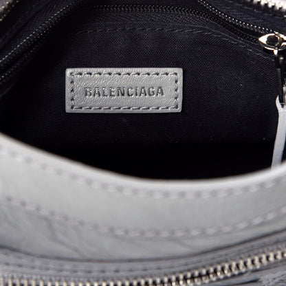Balenciaga Agneau Giant 12 Silver Hardware Mini City Gris Haussmannien 6 of 8