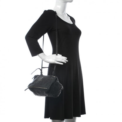 Givenchy Tumbled Sheepskin Mini Pandora Black 2 of 9