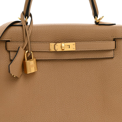 Hermes Togo Kelly Retourne 25 Chai 7 of 12