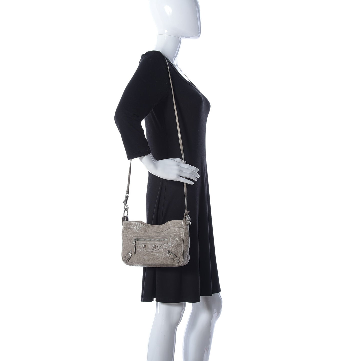 Agneau Giant 12 Silver Hardware Hip Papyrus