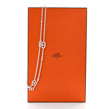 Hermes Sterling Silver Farandole Necklace 120 5 of 5