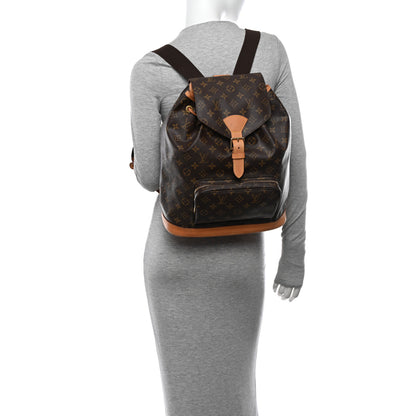 Louis Vuitton Monogram Montsouris GM Backpack 2 of 14