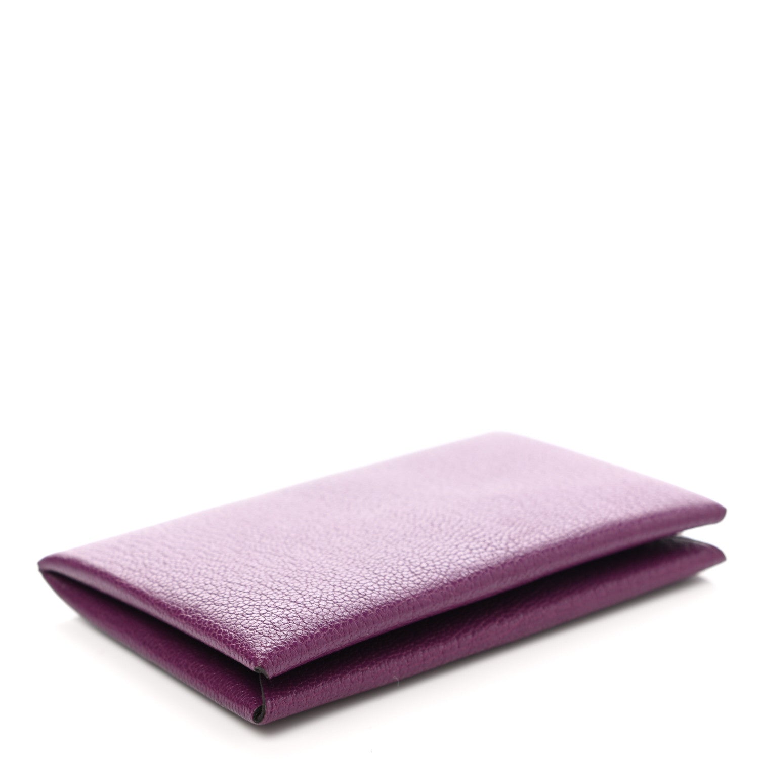 Hermes Chevre Mysore Calvi Card Case Anemone 4 of 8