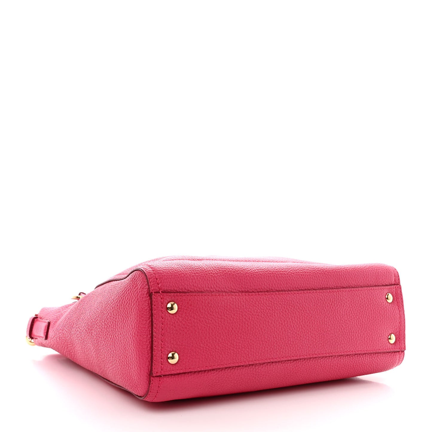 Grained Calfskin Ally Hobo Pink